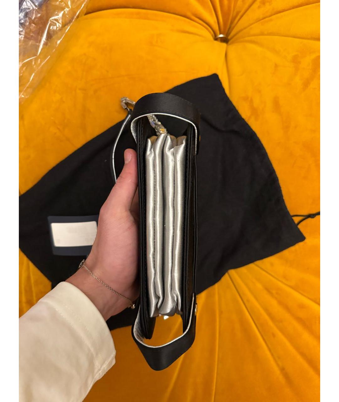 GIUSEPPE ZANOTTI DESIGN Черная сумка с короткими ручками, фото 3