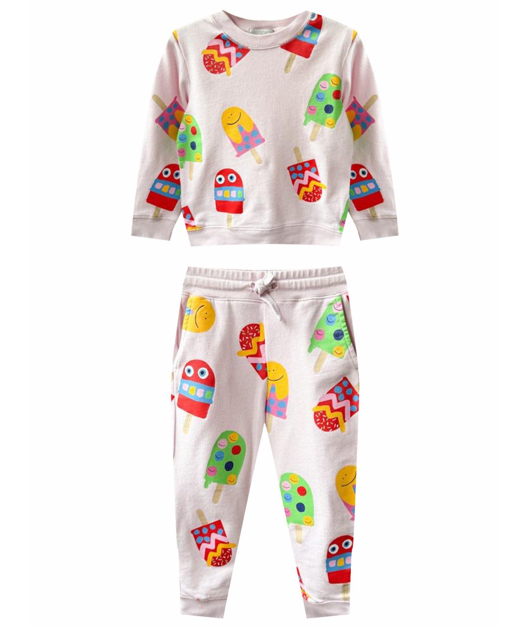 STELLA MCCARTNEY Розовый хлопковый комплект, фото 1