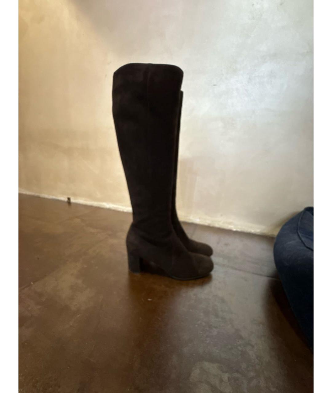 GIANVITO ROSSI Коричневые сапоги, фото 5