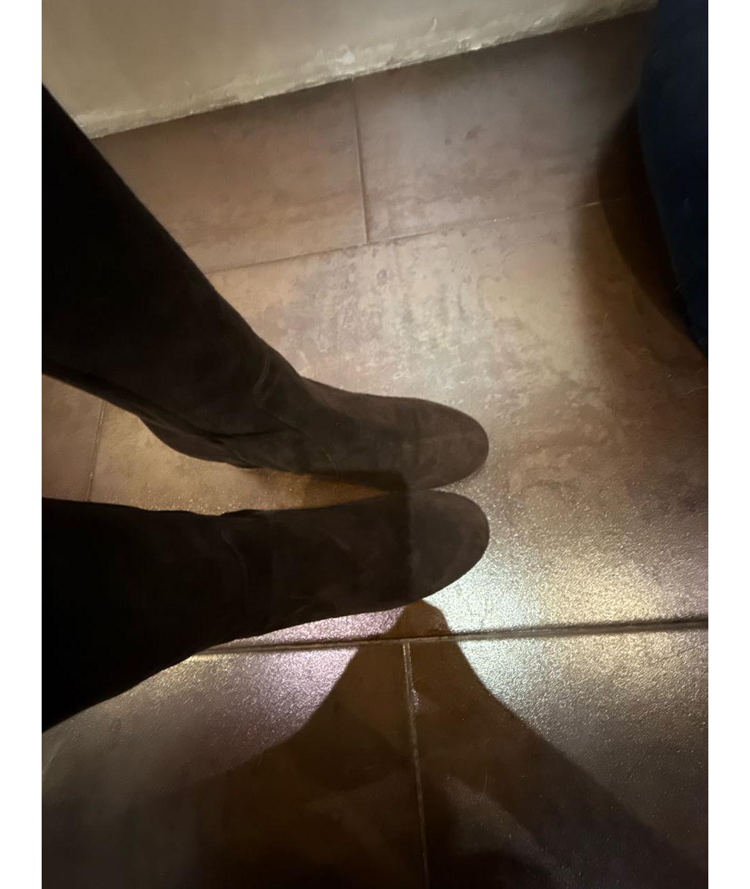 GIANVITO ROSSI Коричневые сапоги, фото 3