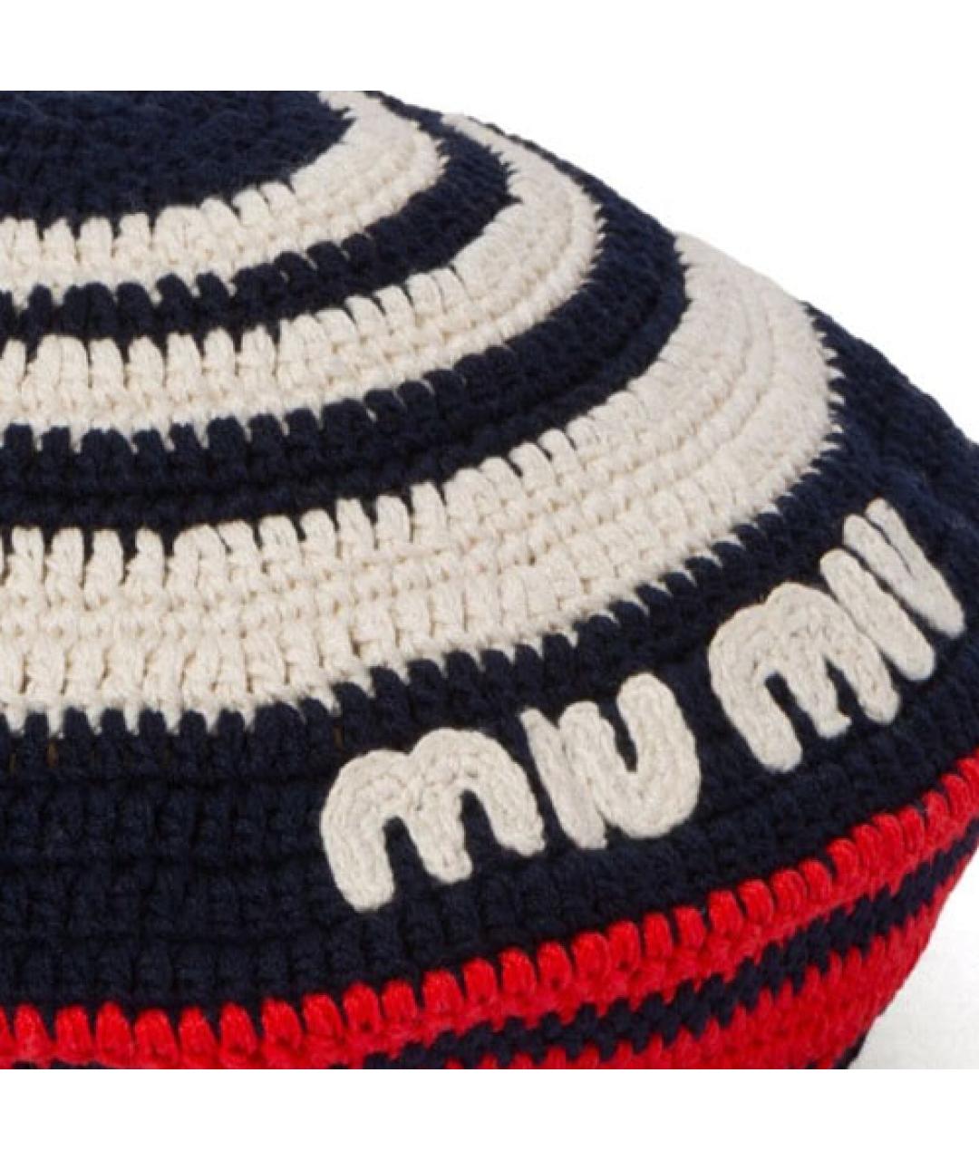 MIU MIU Черная панама, фото 3