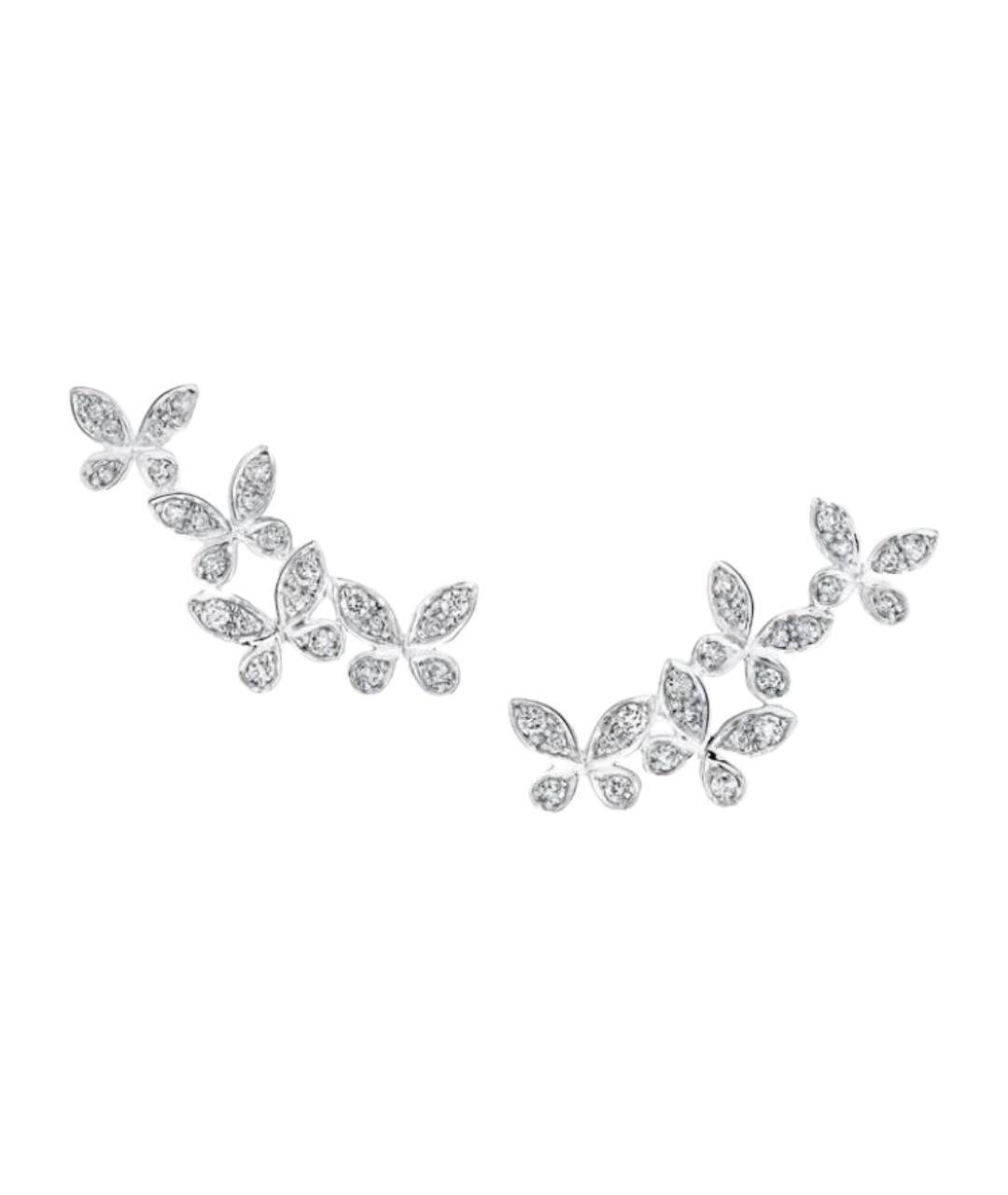 GRAFF Серебряные серьги из белого золота, фото 1