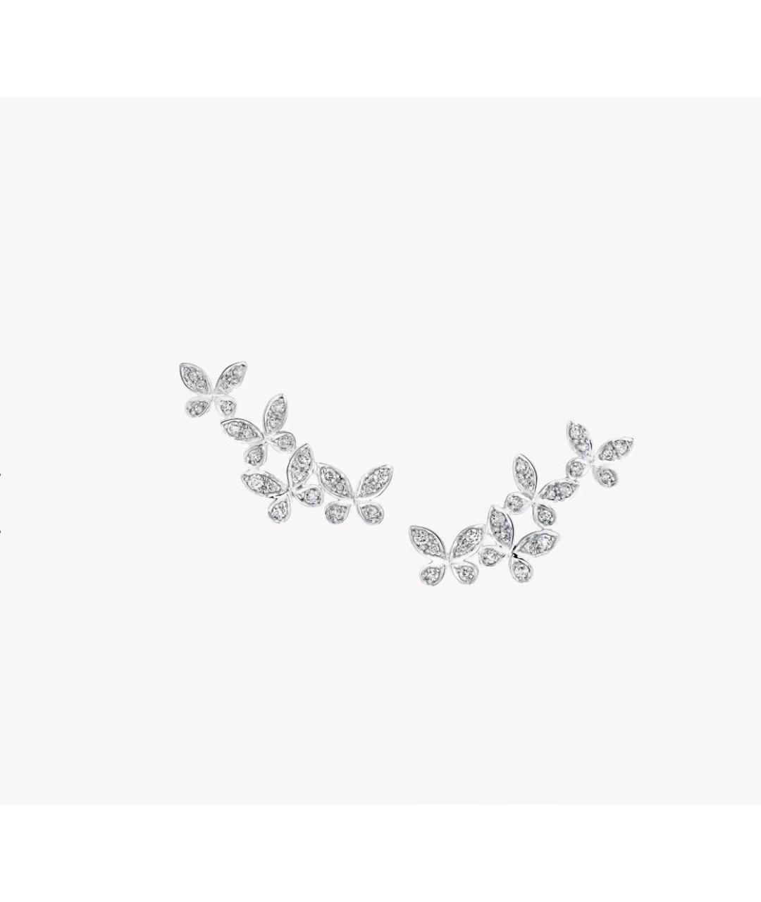 GRAFF Серебряные серьги из белого золота, фото 5