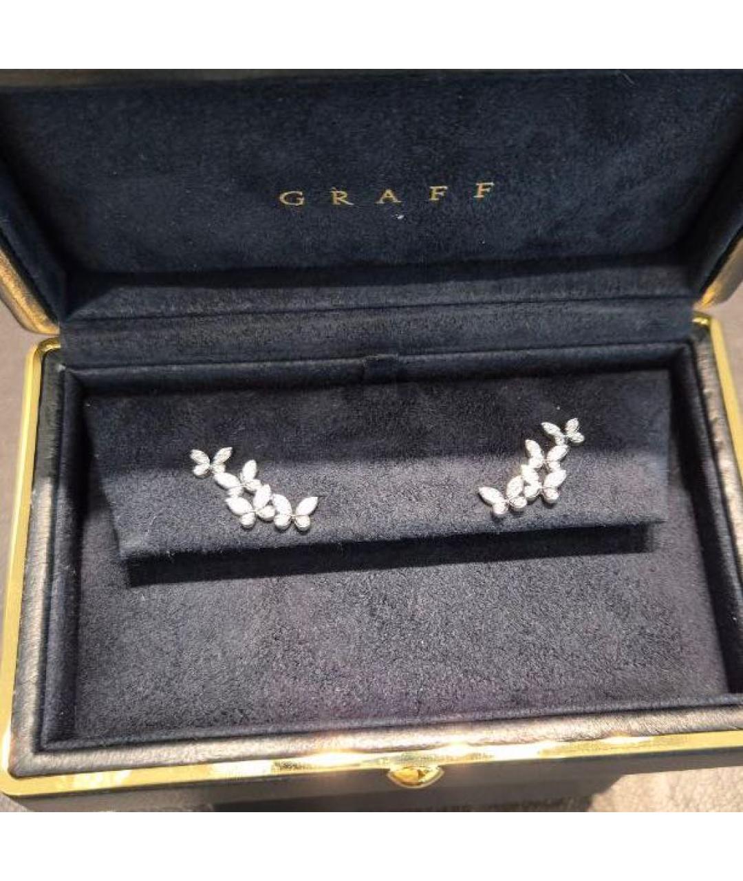 GRAFF Серебряные серьги из белого золота, фото 3