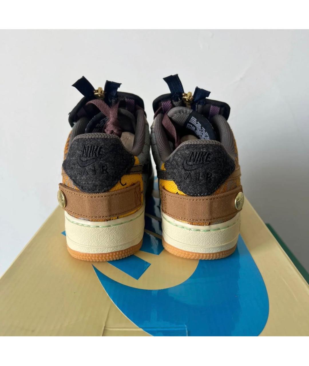 CACTUS JACK BY TRAVIS SCOTT Мульти нубуковые низкие кроссовки / кеды, фото 4