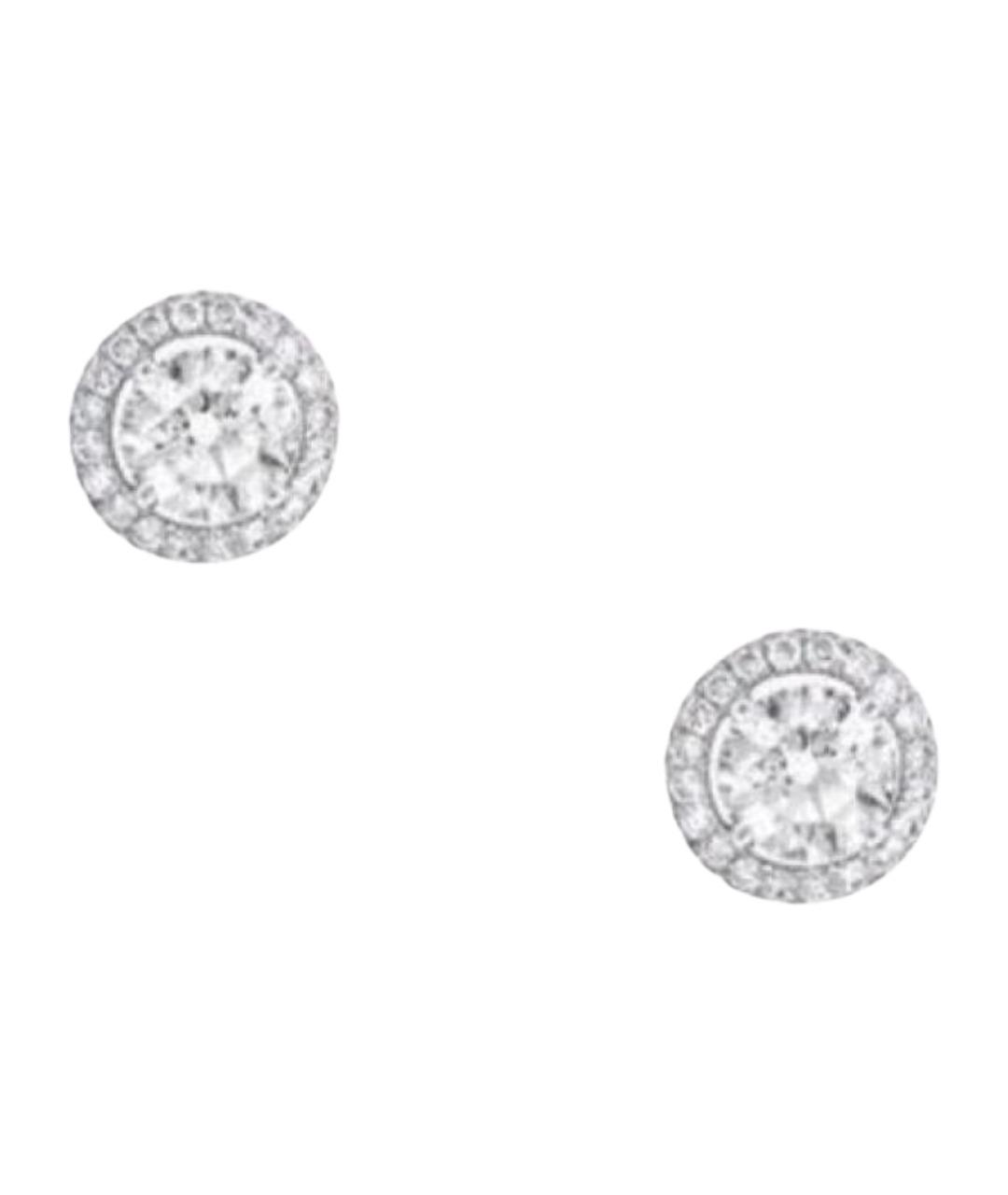 GRAFF Серебряные серьги из белого золота, фото 1