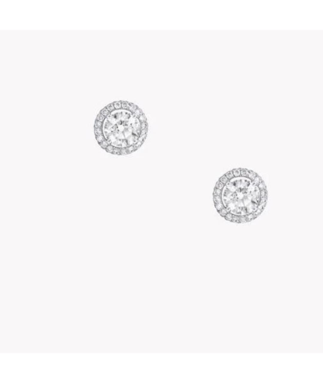 GRAFF Серебряные серьги из белого золота, фото 5