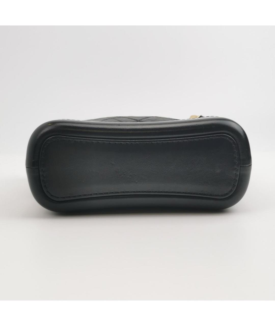 CHANEL Черная кожаная сумка через плечо, фото 5