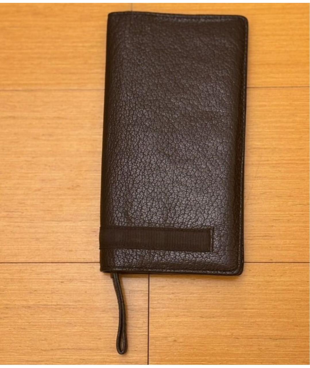 DUPONT Коричневый кожаный кошелек, фото 4