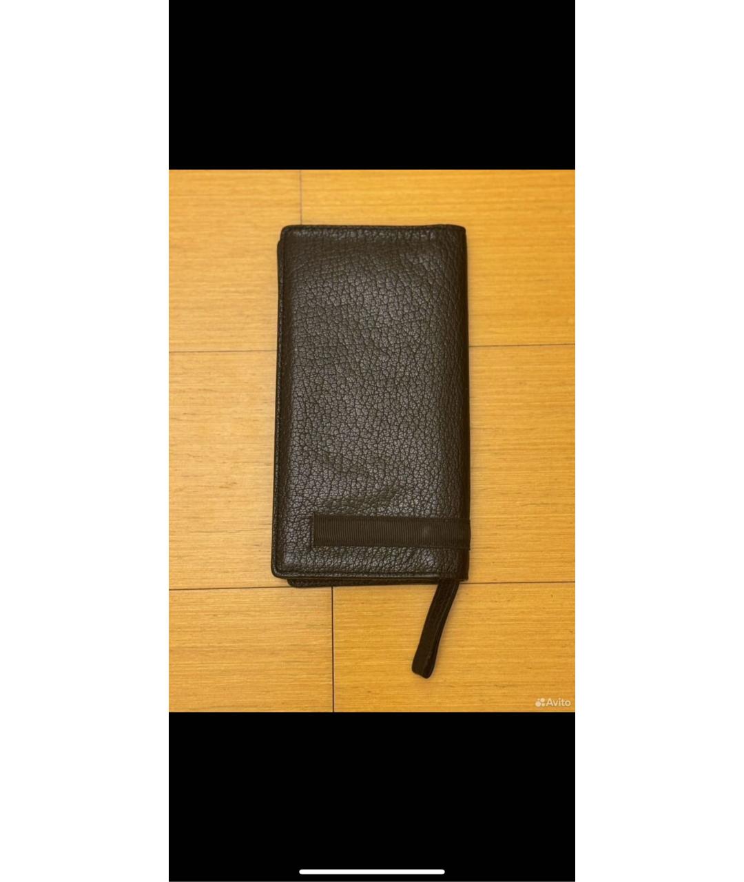 DUPONT Коричневый кожаный кошелек, фото 2