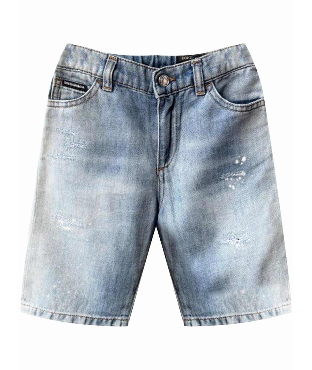 DOLCE&GABBANA Деним детские шорты, фото 1