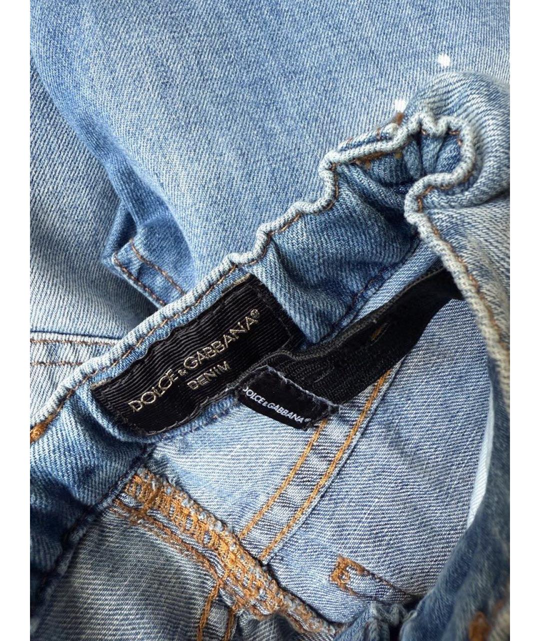 DOLCE&GABBANA Деним детские шорты, фото 4