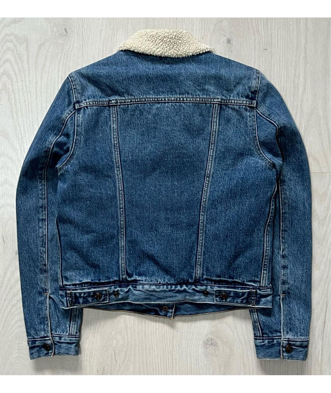 LEVI'S Голубая деним куртка, фото 2