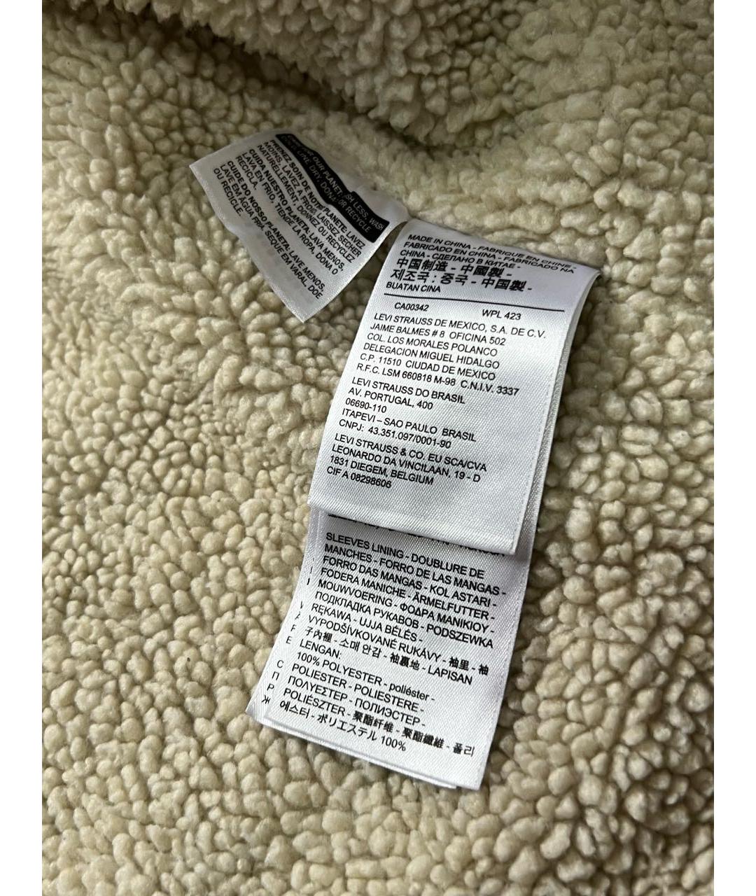 LEVI'S Голубая деним куртка, фото 6