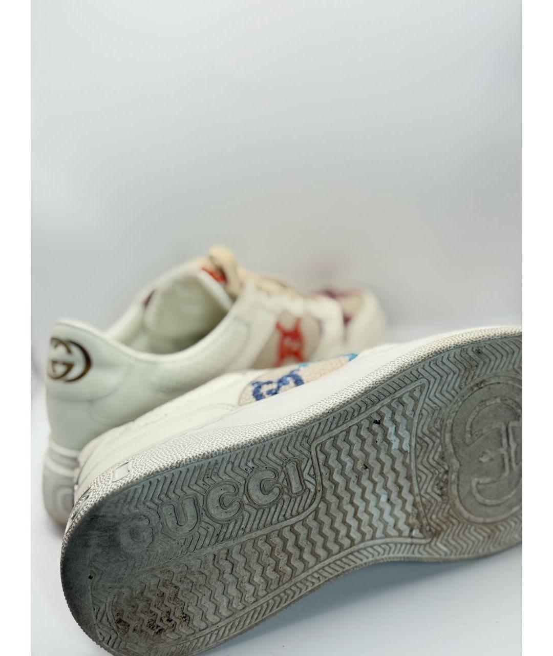 GUCCI Бежевые кроссовки, фото 4