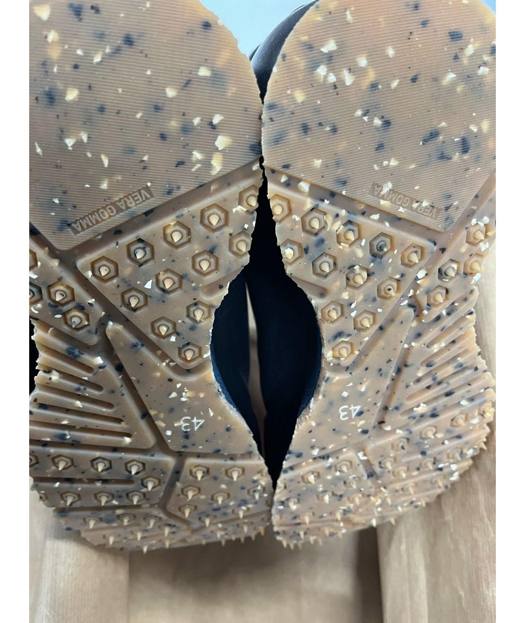 BARRACUDA Темно-синие кожаные низкие кроссовки / кеды, фото 7