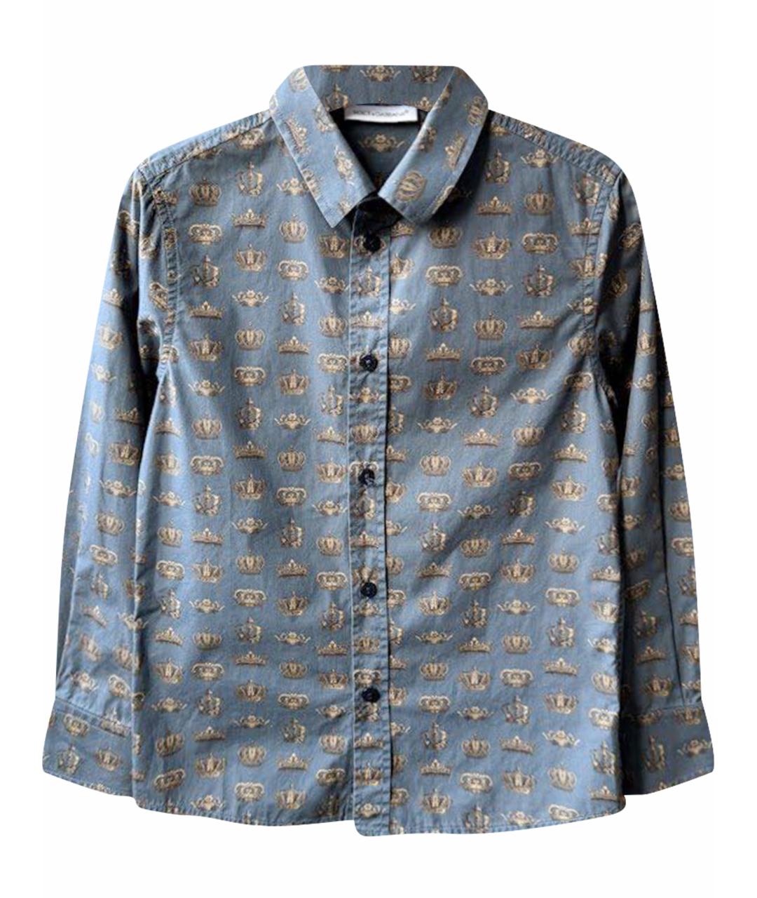 DOLCE & GABBANA KIDS Хлопковая детская рубашка, фото 1