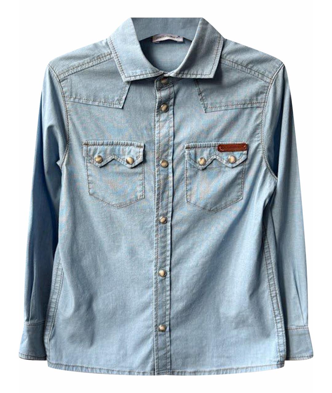 DOLCE&GABBANA Хлопковая детская рубашка, фото 1