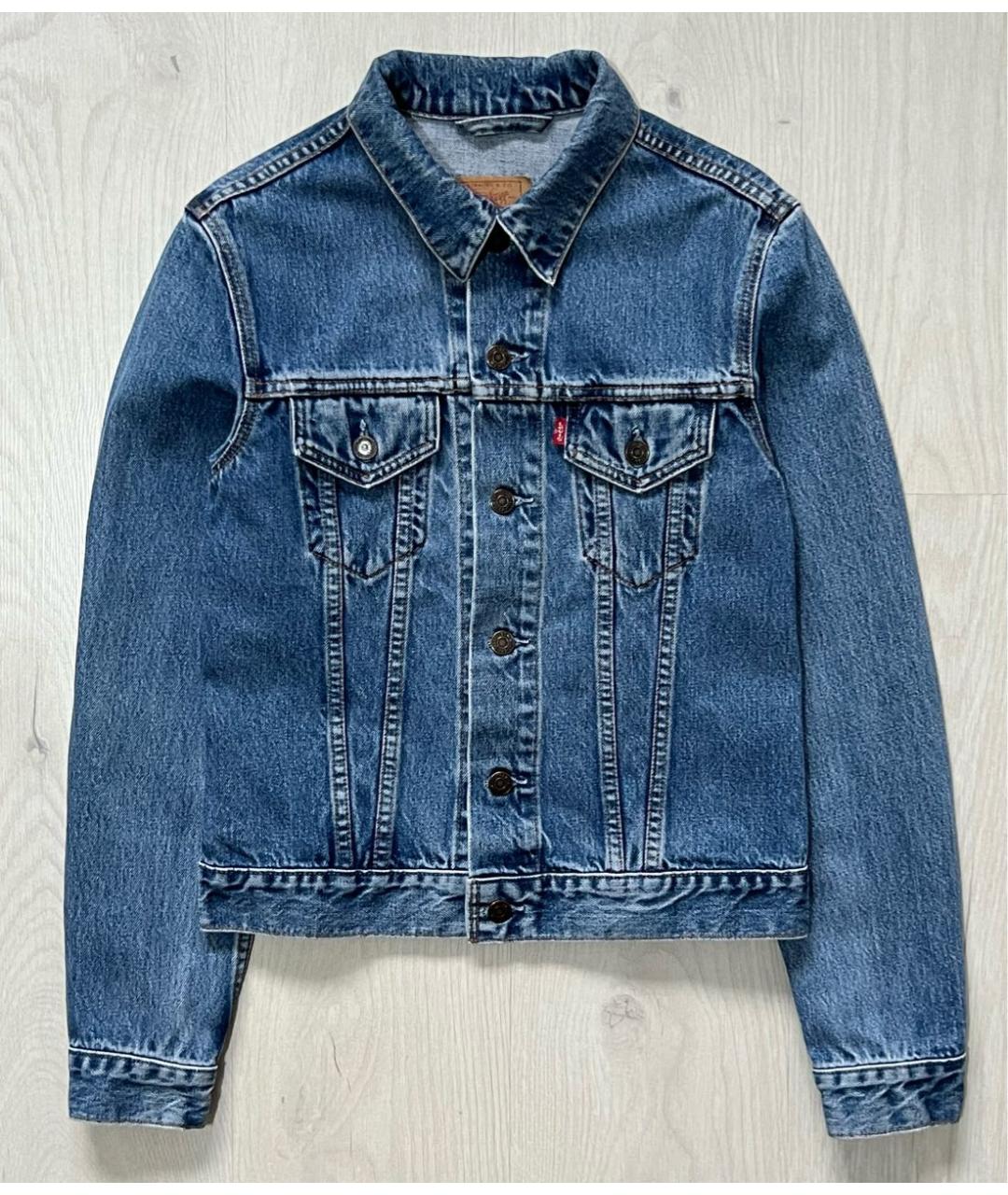 LEVI'S Синяя деним куртка, фото 7