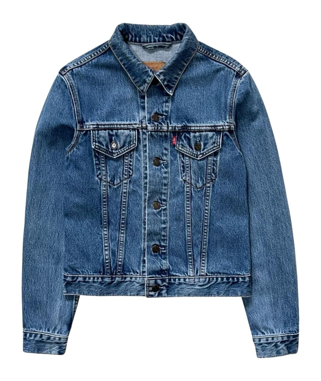 LEVI'S Синяя деним куртка, фото 1