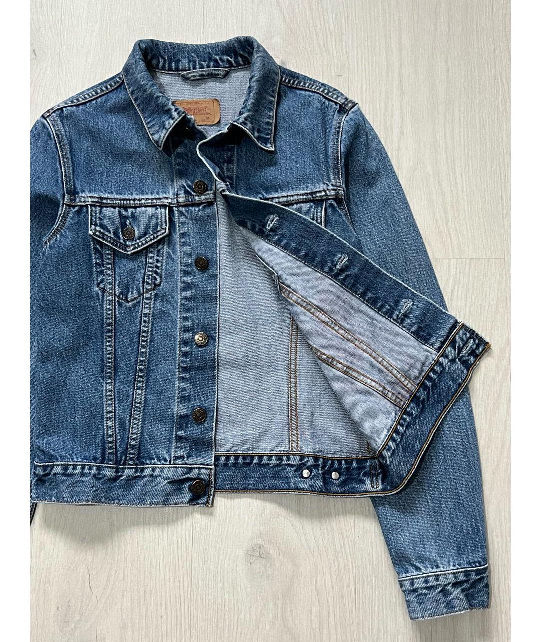 LEVI'S Синяя деним куртка, фото 5
