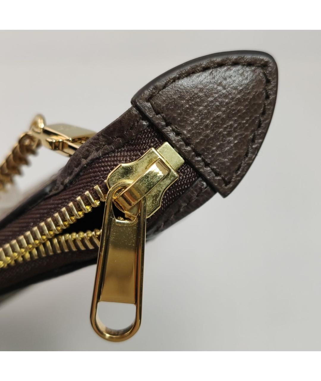 GUCCI Коричневая кожаная сумка с короткими ручками, фото 8