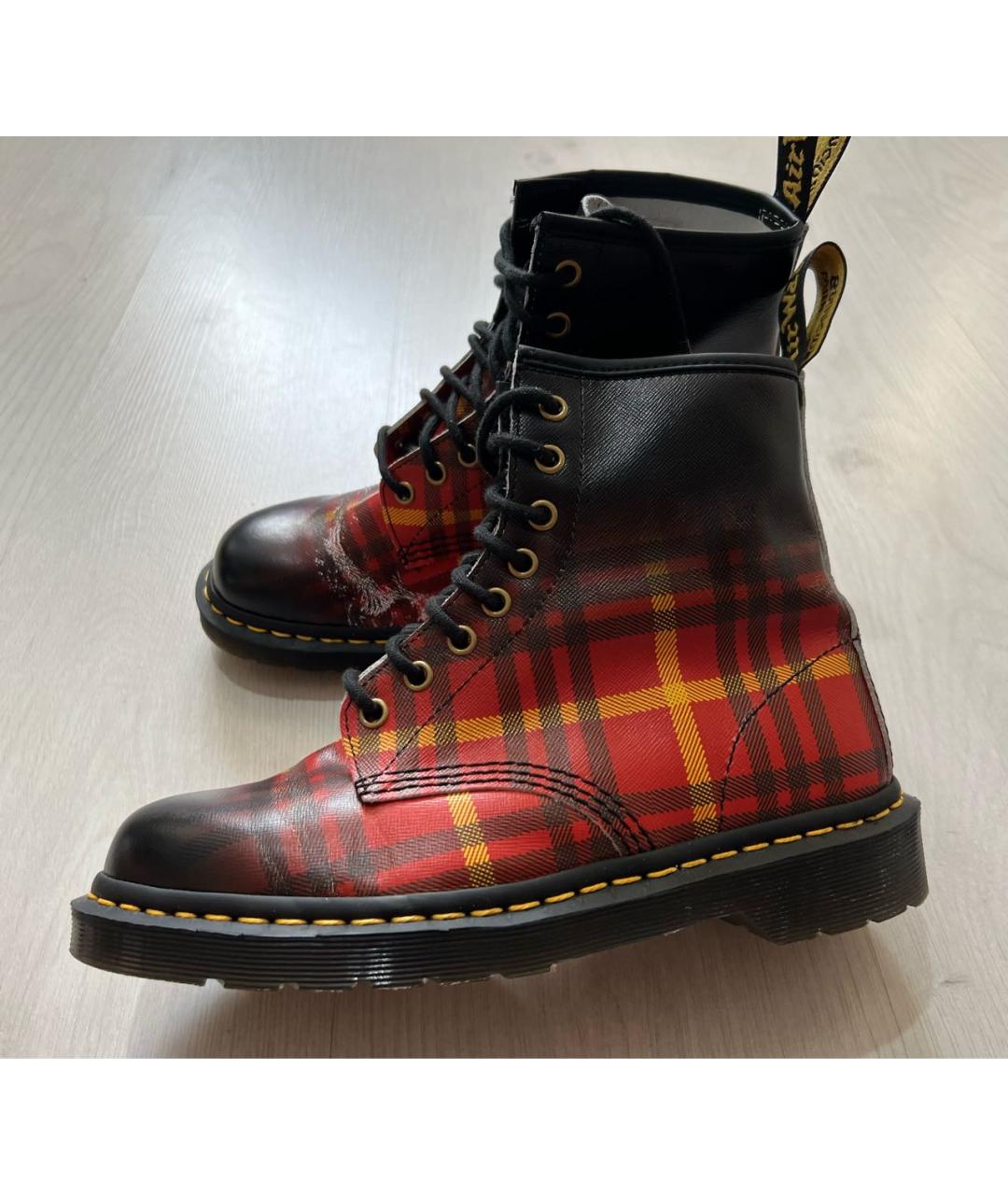 DR. MARTENS Мульти кожаные ботинки, фото 5