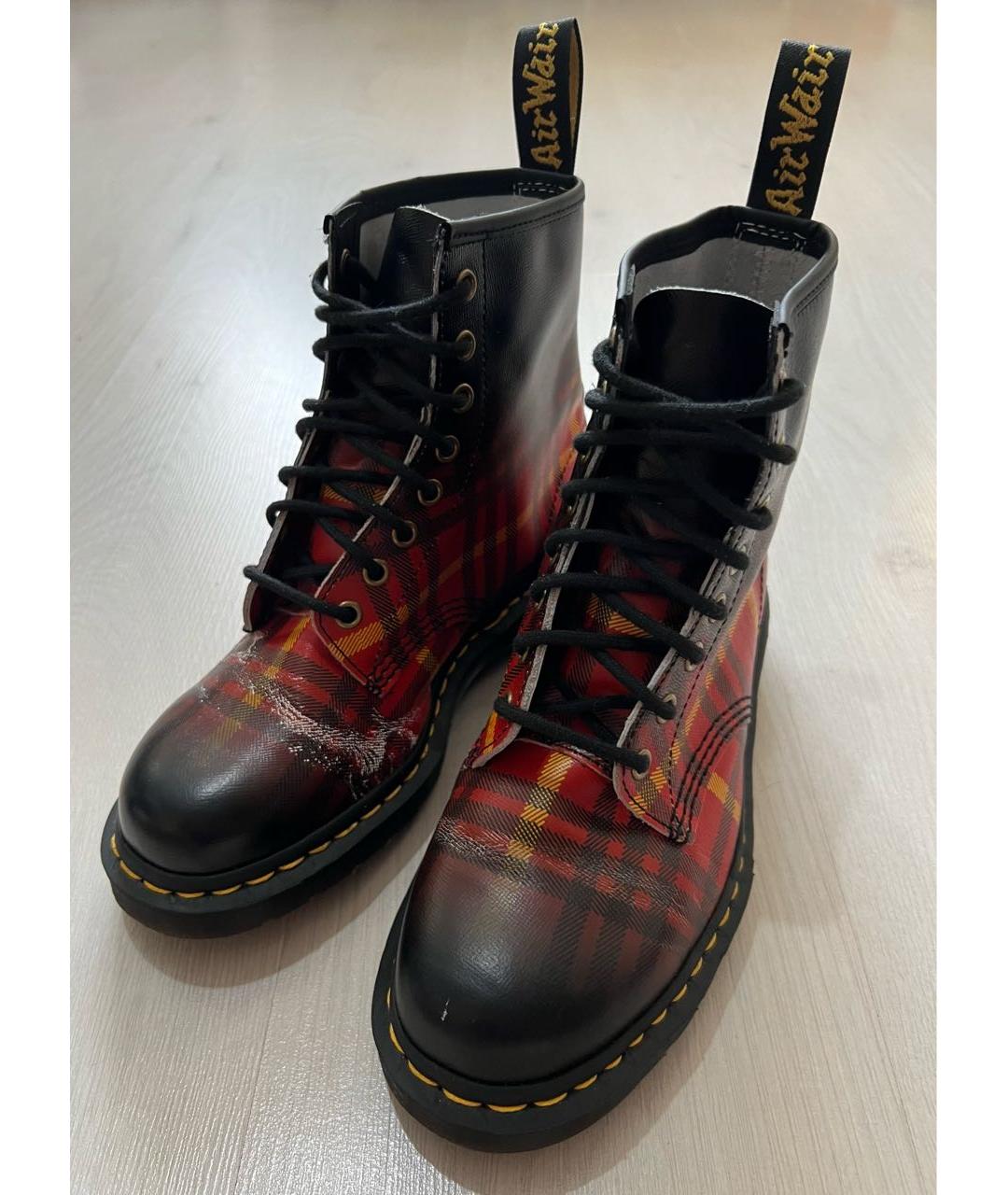 DR. MARTENS Мульти кожаные ботинки, фото 3
