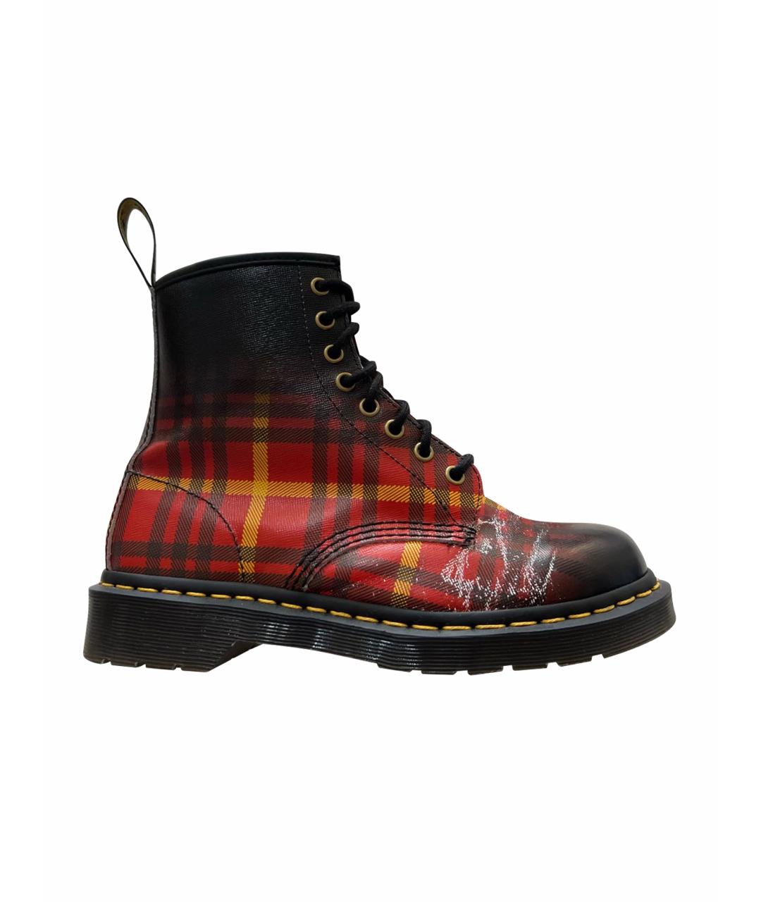 DR. MARTENS Мульти кожаные ботинки, фото 1