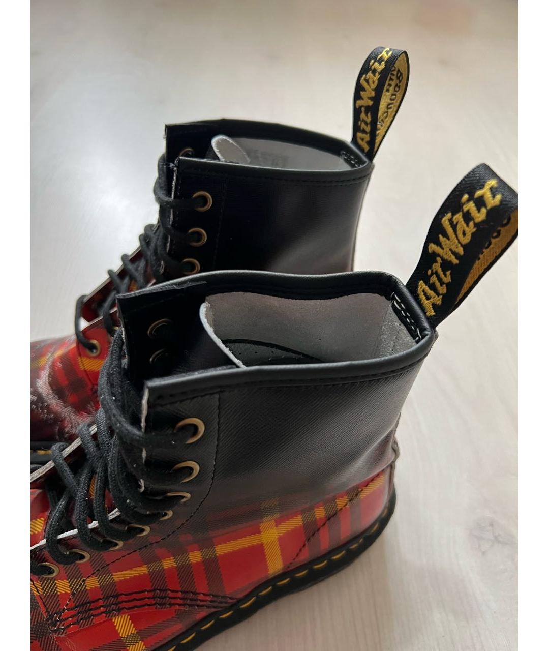 DR. MARTENS Мульти кожаные ботинки, фото 4