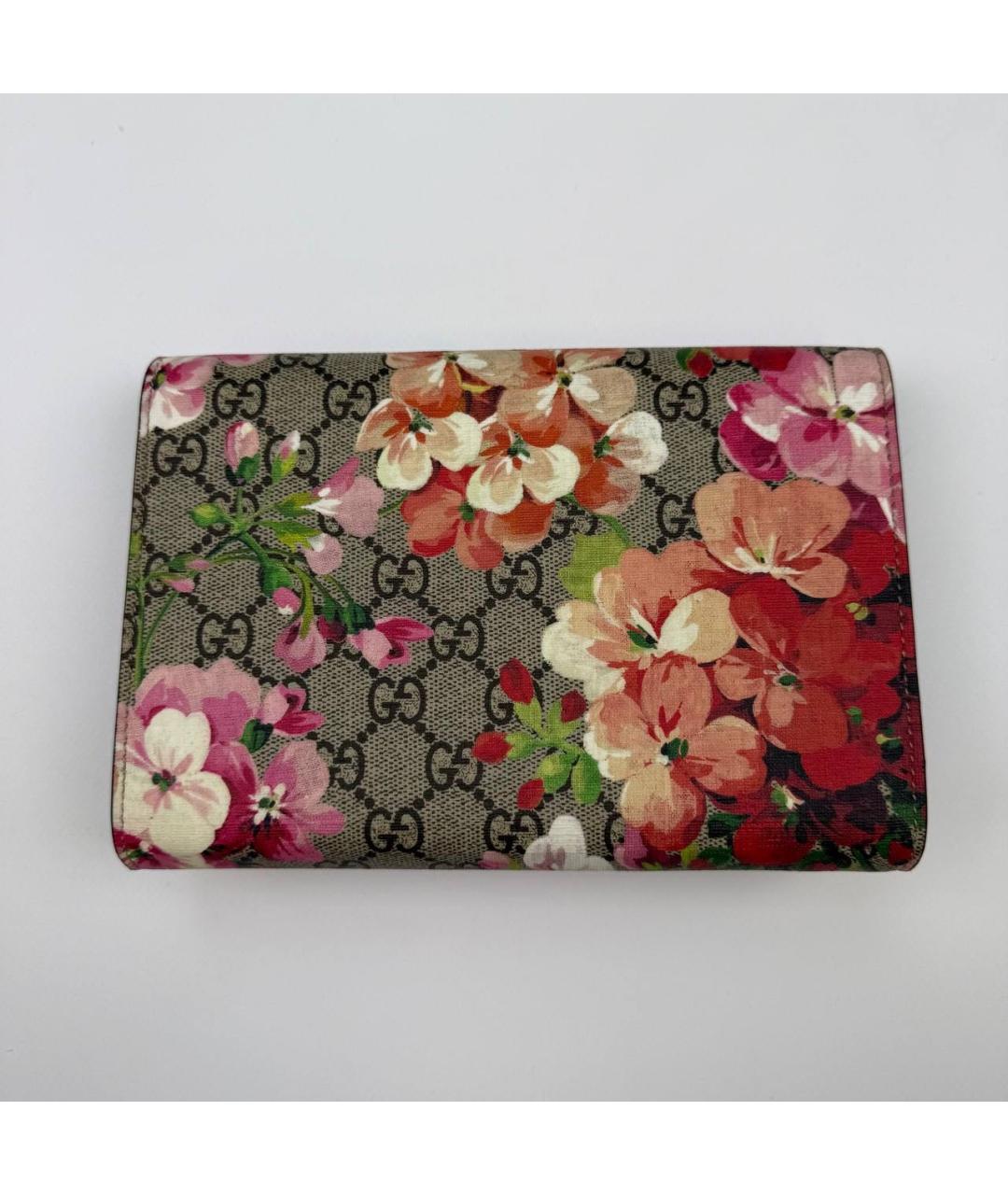 GUCCI Бежевая кожаная сумка через плечо, фото 3