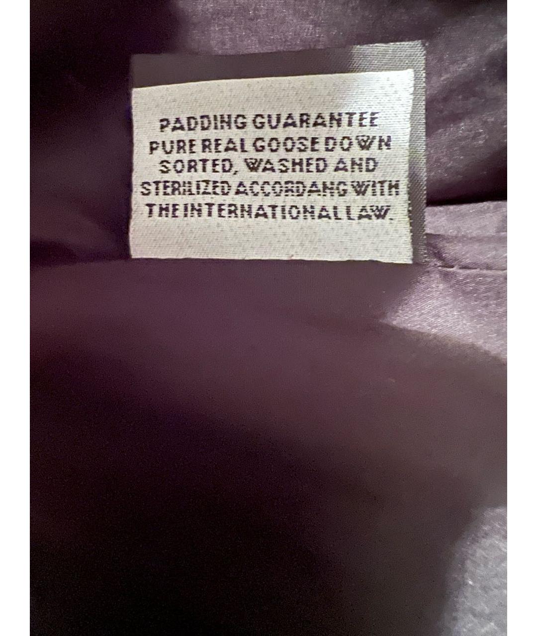 FERRAGAMO Черный полиамидовый пуховик, фото 5