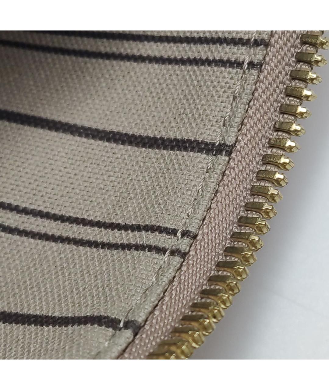 LOUIS VUITTON Бежевая кожаная сумка через плечо, фото 6