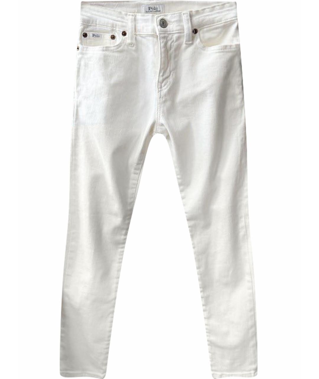 POLO RALPH LAUREN Белые деним детские джинсы, фото 1