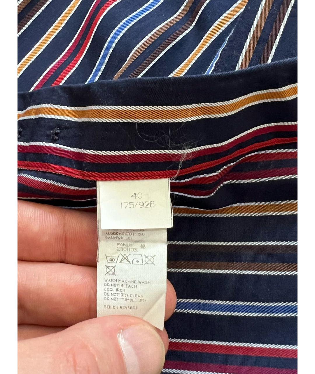 PAUL & SHARK Мульти хлопковая кэжуал рубашка, фото 7