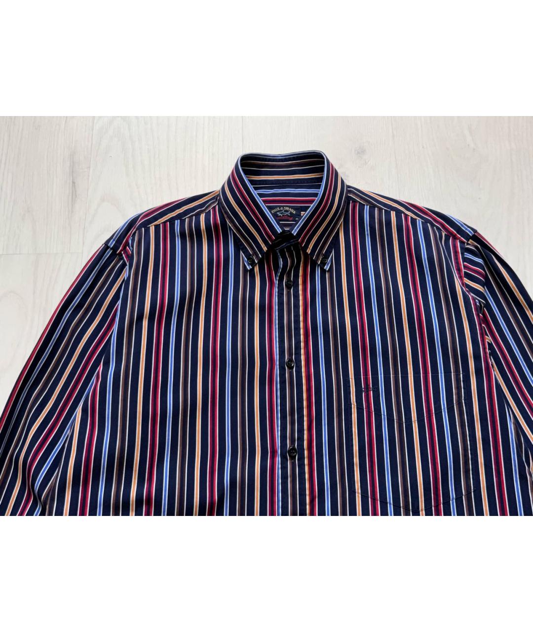 PAUL & SHARK Мульти хлопковая кэжуал рубашка, фото 3