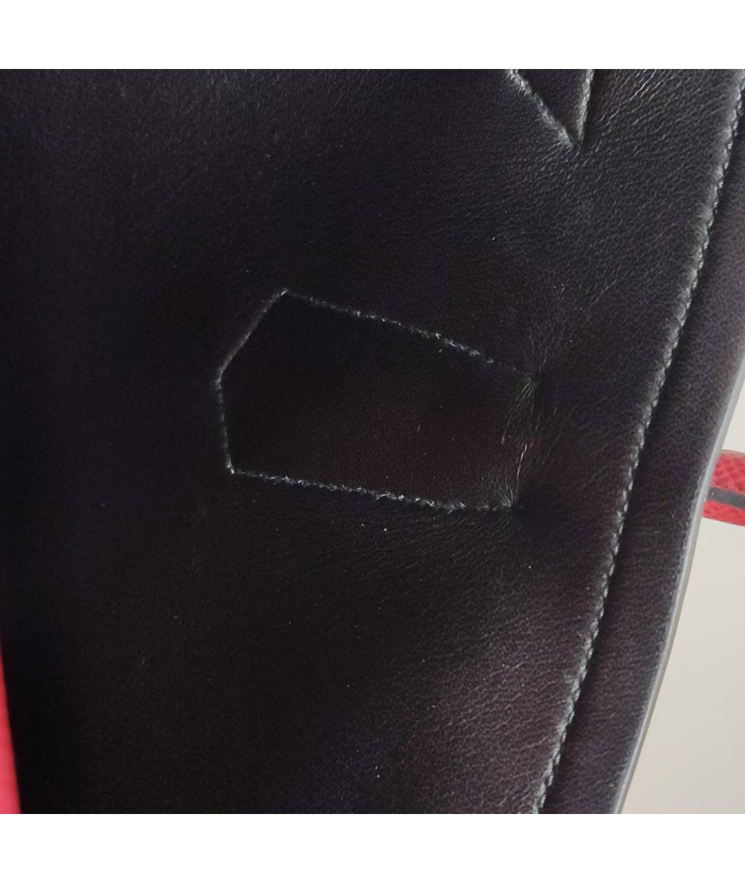 PRADA Красная кожаная сумка тоут, фото 7