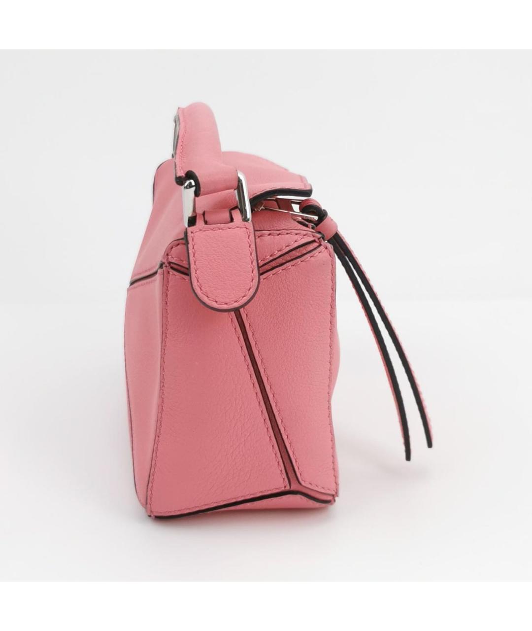 LOEWE Розовая кожаная сумка через плечо, фото 3