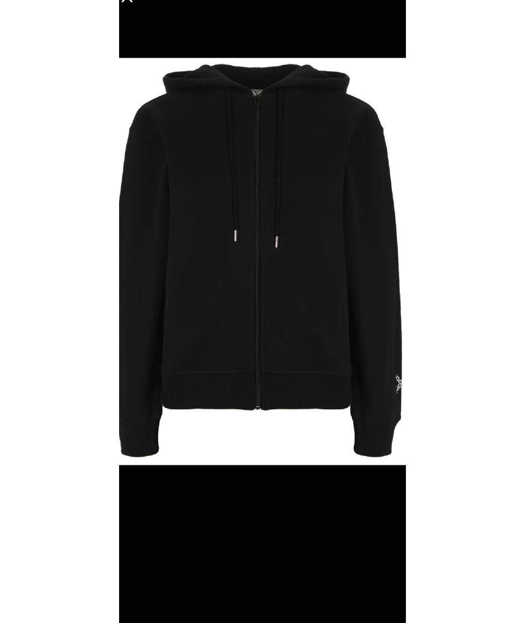 KENZO Черный хлопко-эластановый костюм с брюками, фото 3