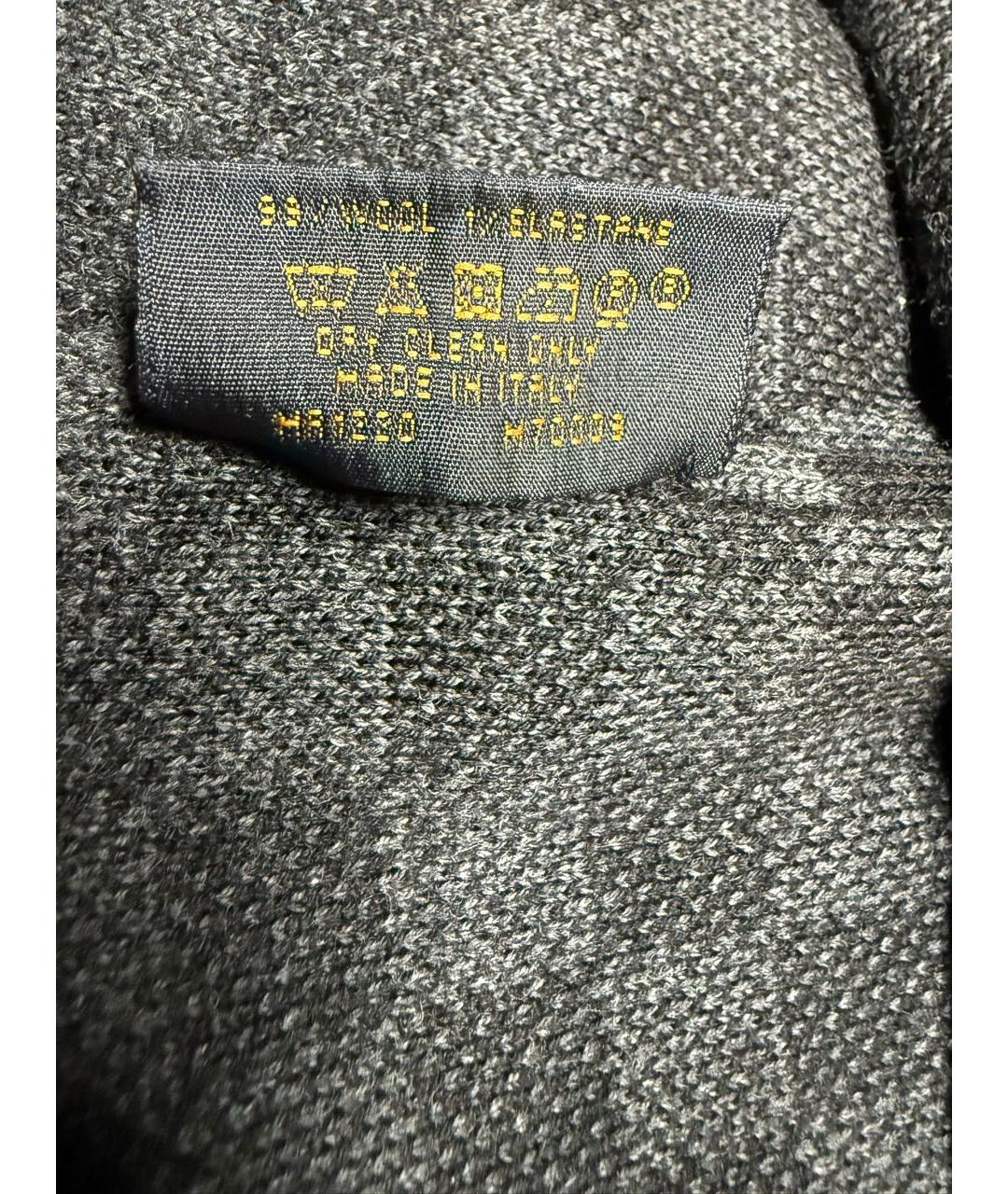 LOUIS VUITTON Черная шерстяная шапка, фото 3