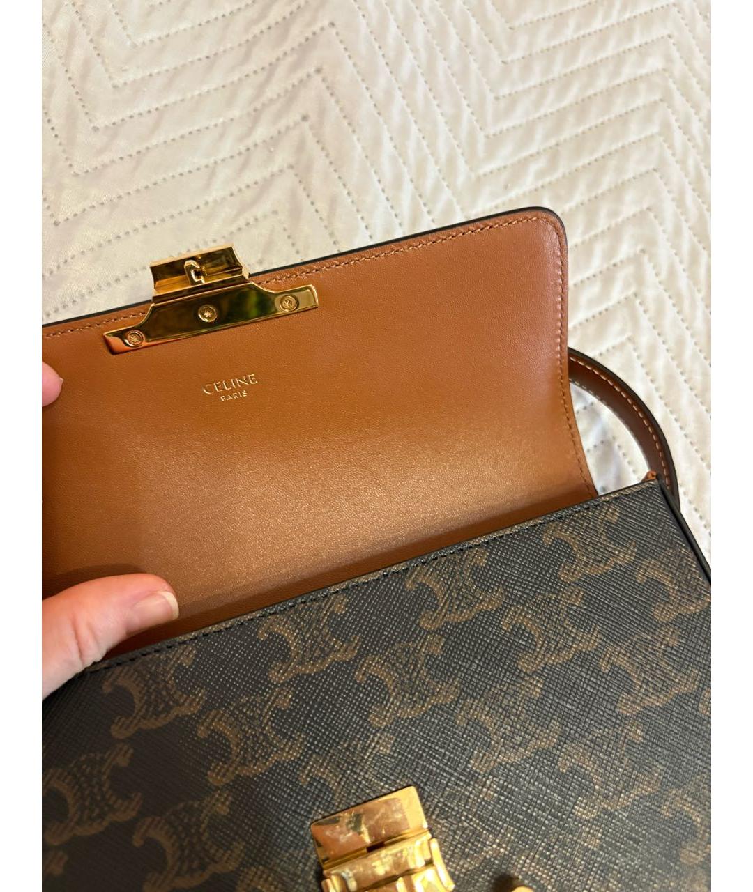 CELINE Сумка с короткими ручками, фото 7