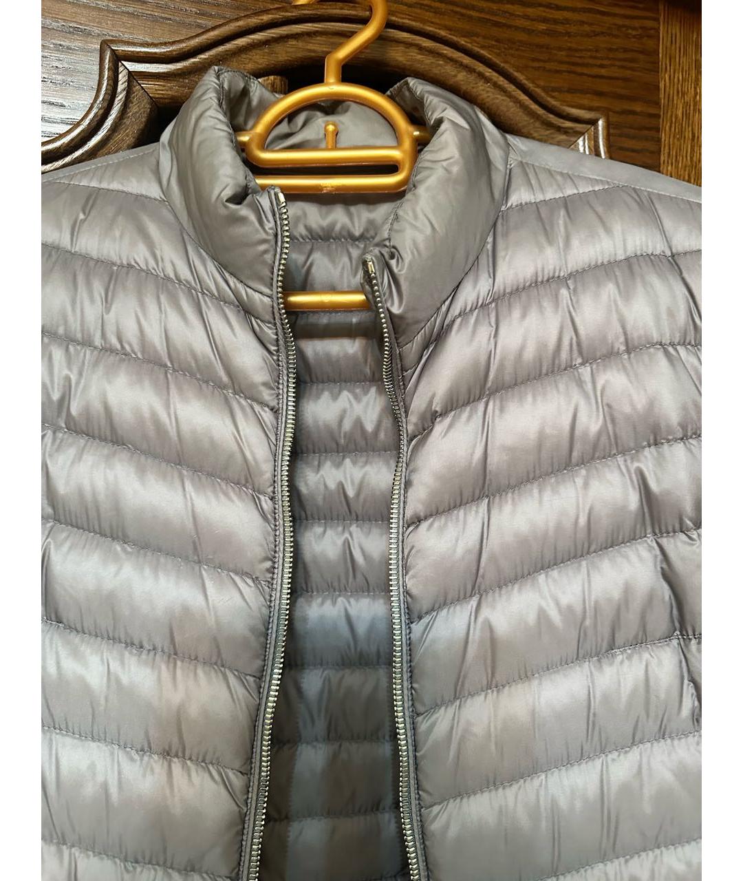 MONCLER Серая парка, фото 4
