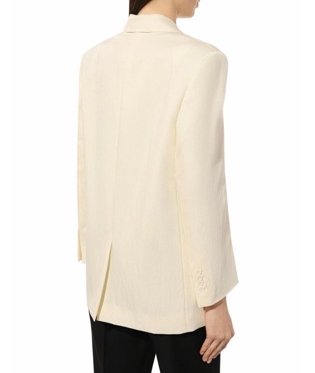 JUUN.J Белый льняной жакет/пиджак, фото 6