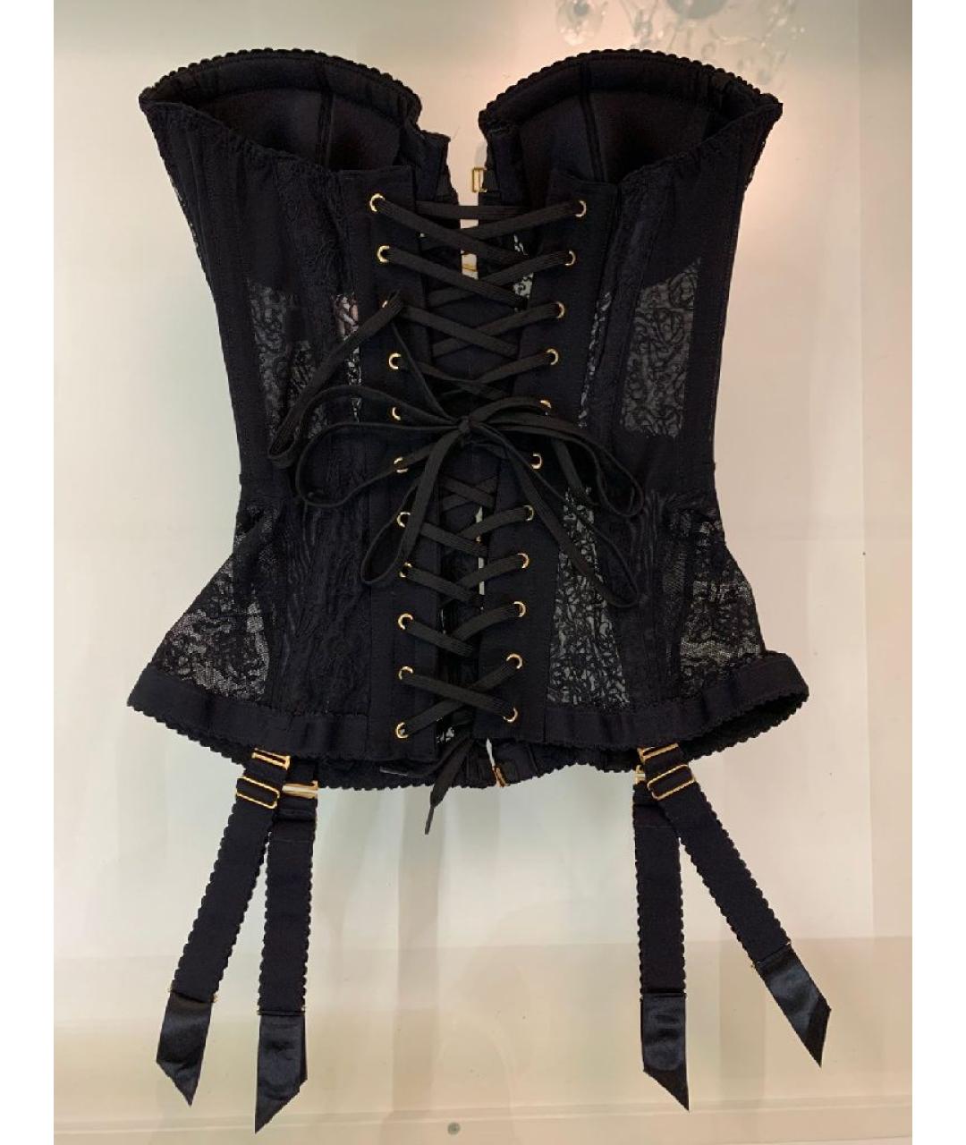 AGENT PROVOCATEUR Черный полиэстеровый корсет, фото 2