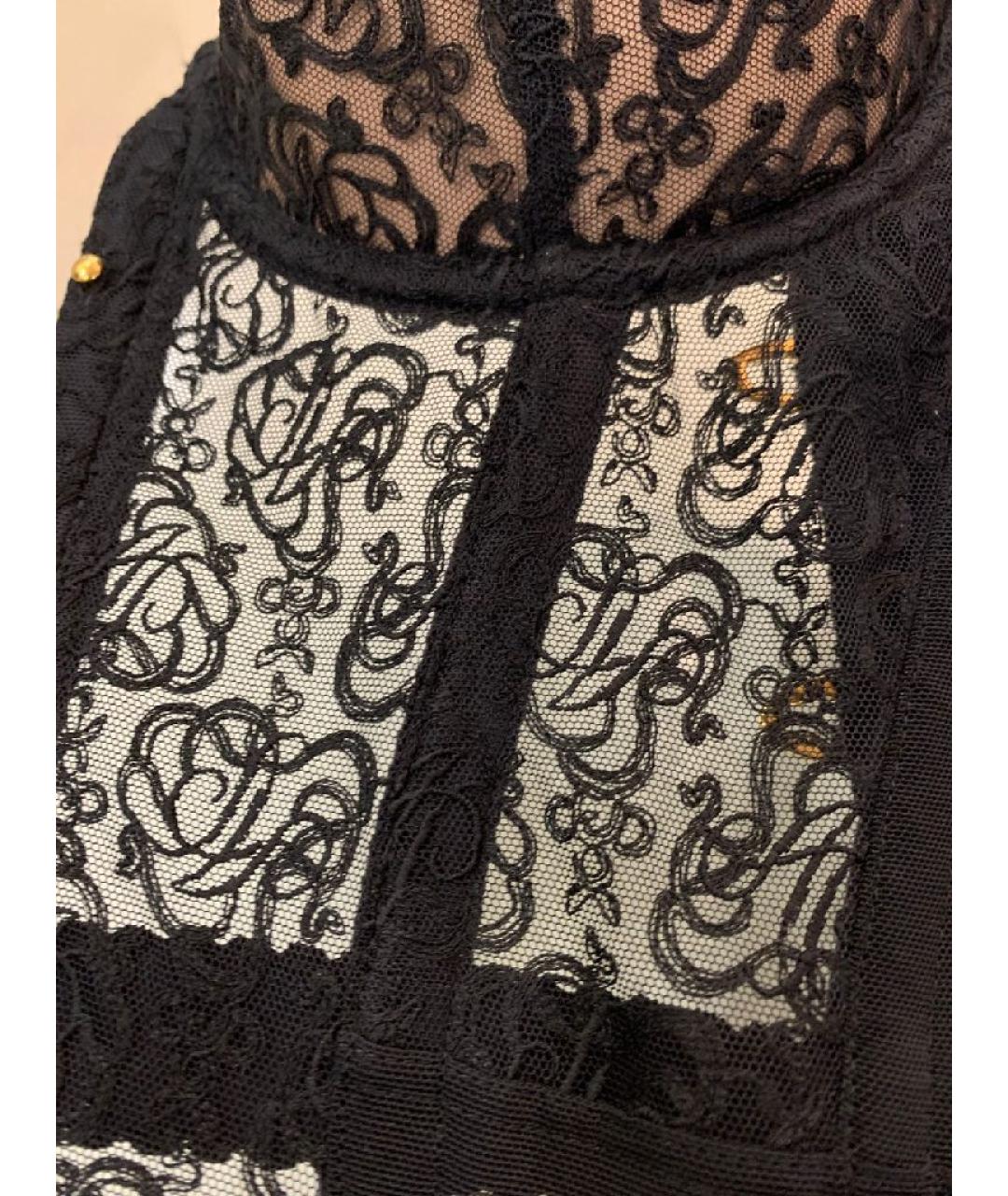 AGENT PROVOCATEUR Черный полиэстеровый корсет, фото 4