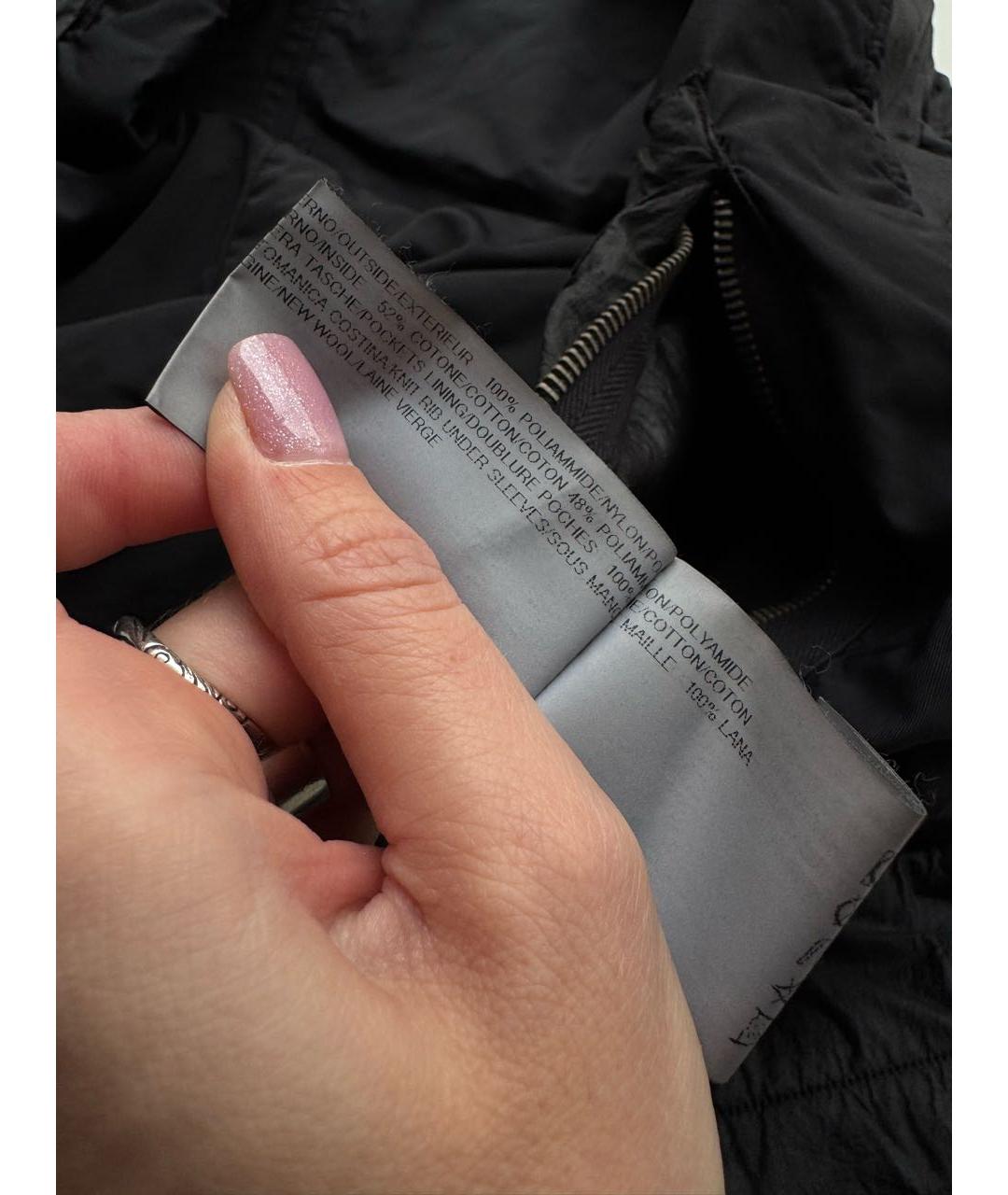 RICK OWENS DRKSHDW Черная полиамидовая куртка, фото 4