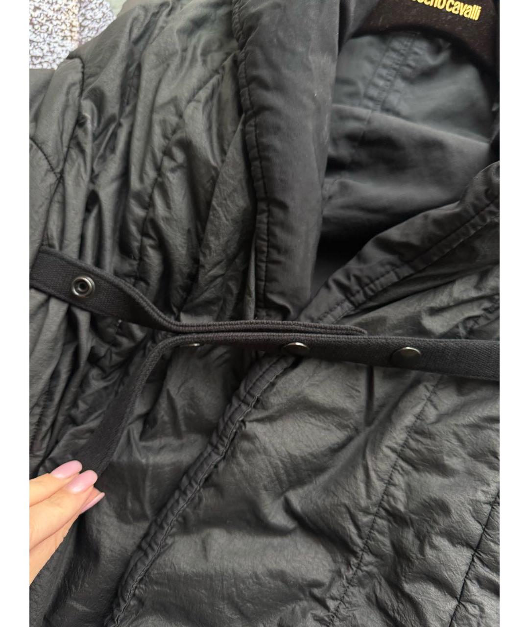 RICK OWENS DRKSHDW Черная полиамидовая куртка, фото 6