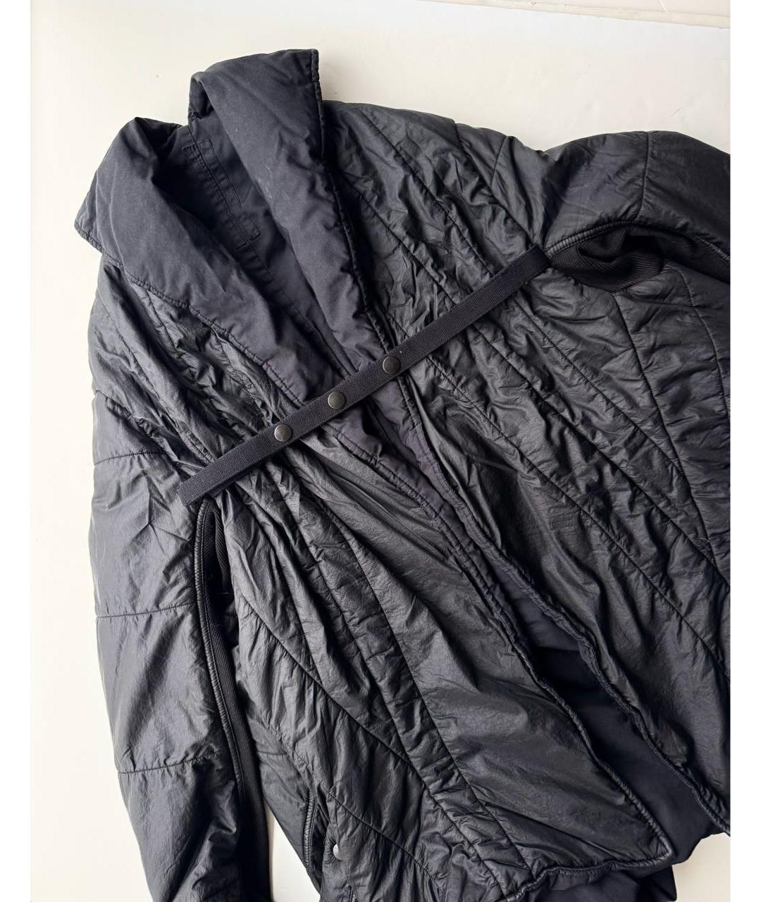 RICK OWENS DRKSHDW Черная полиамидовая куртка, фото 8