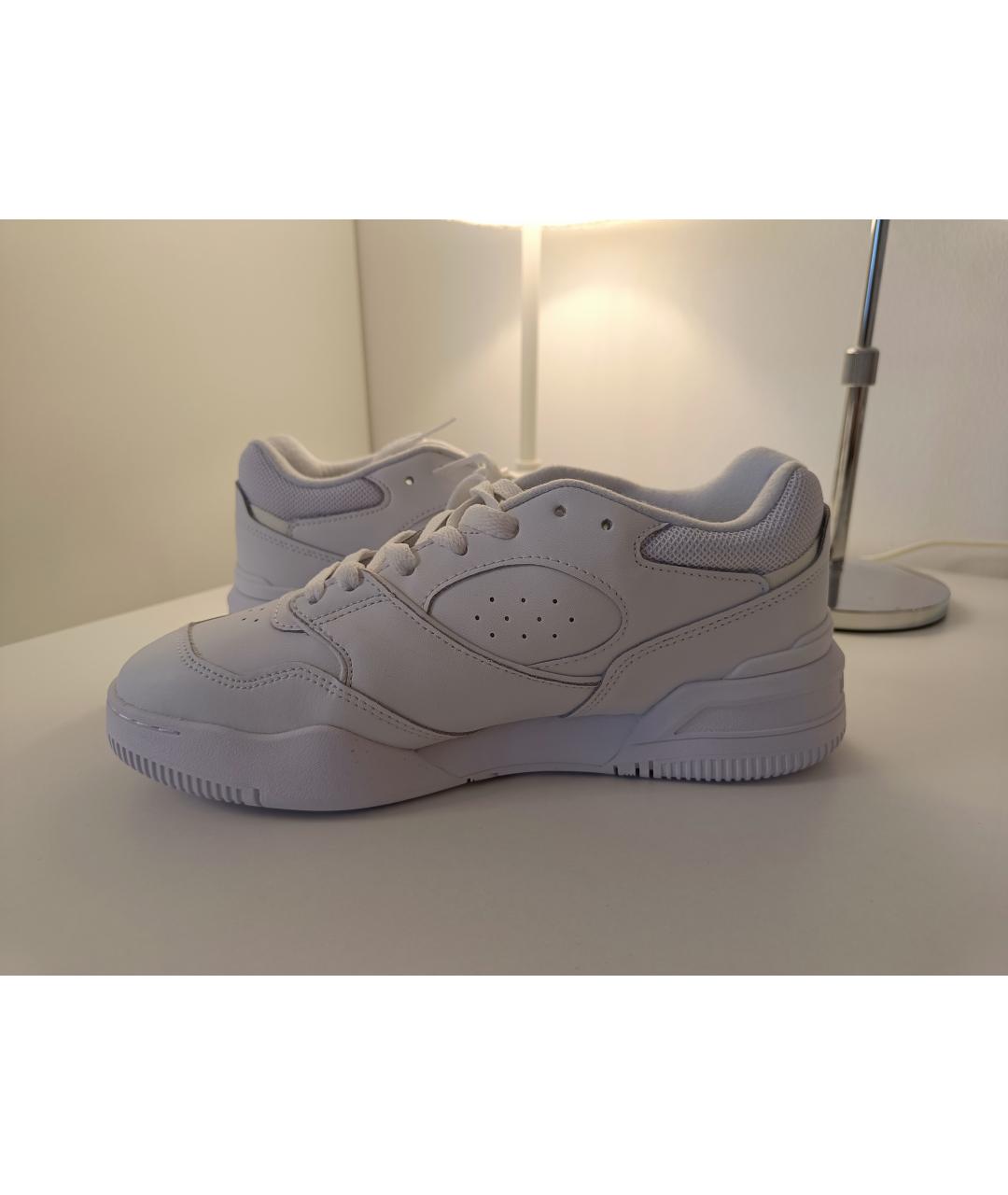LACOSTE Белые кожаные кеды, фото 4
