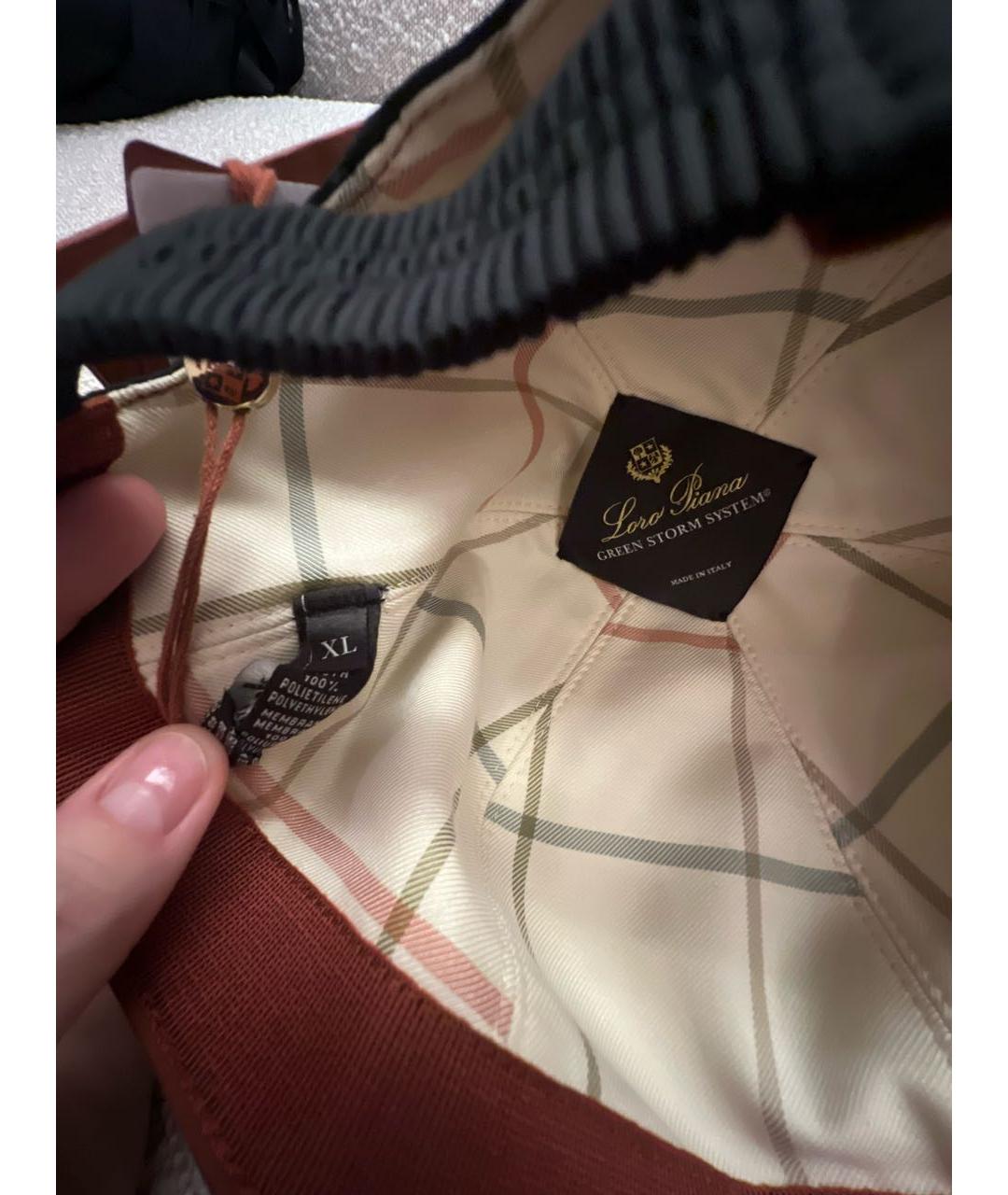 LORO PIANA Черная кепка/бейсболка, фото 6